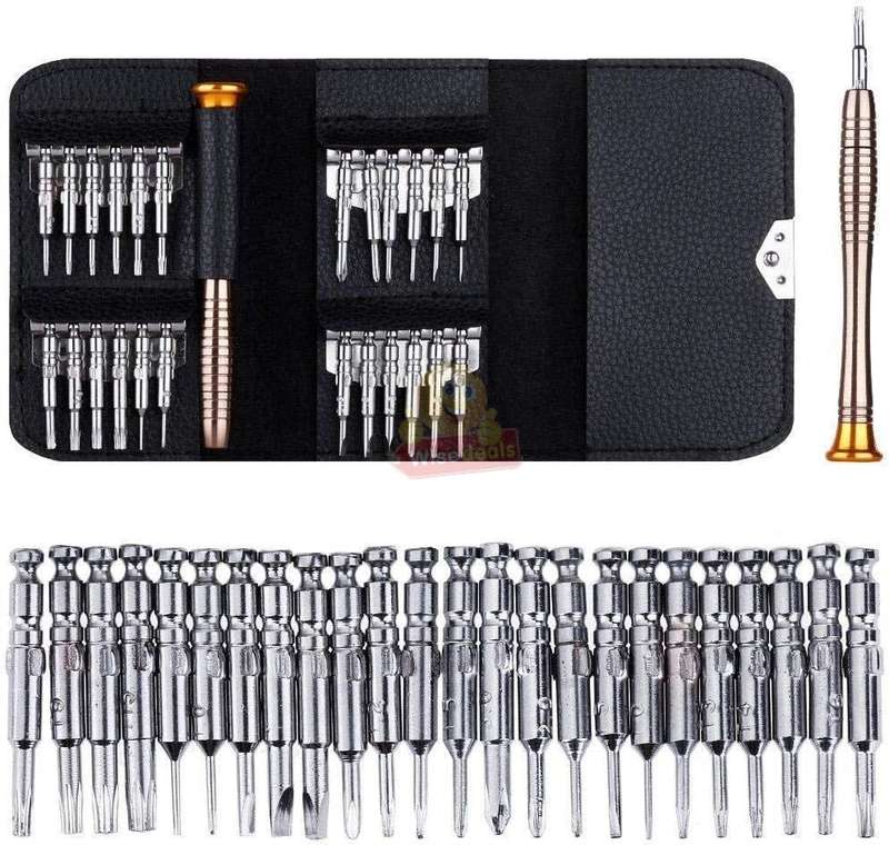 25-in-1 Multi-purpose Precision Screwdriver Wallet Set