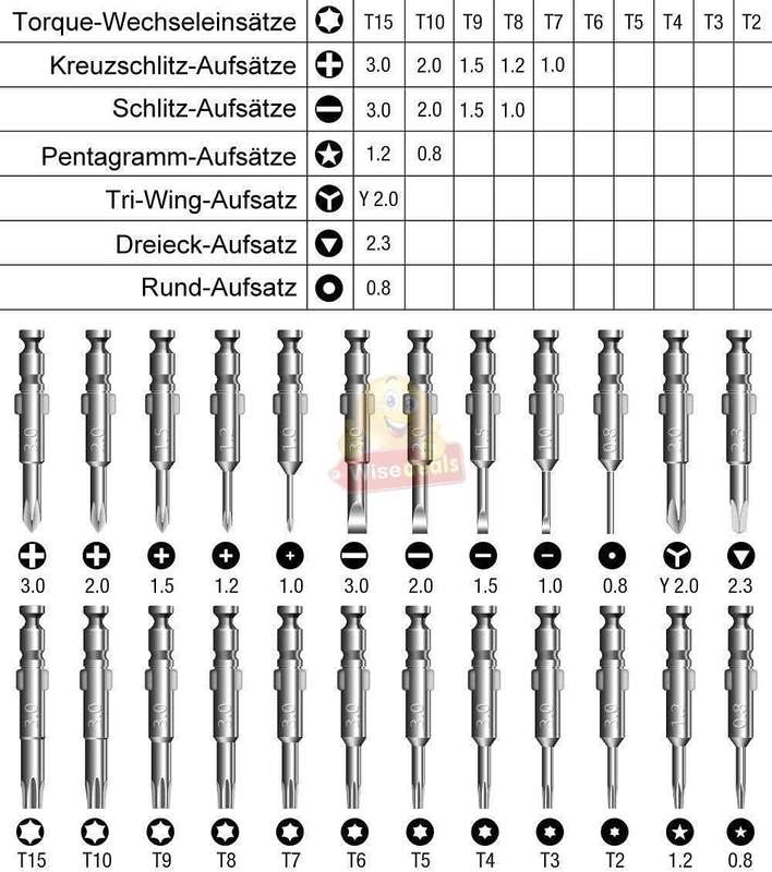 25-in-1 Multi-purpose Precision Screwdriver Wallet Set