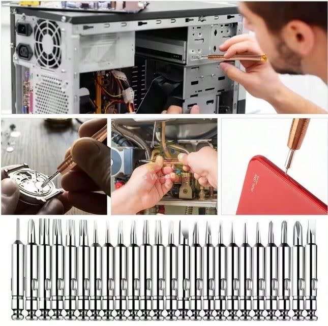 25-in-1 Multi-purpose Precision Screwdriver Wallet Set
