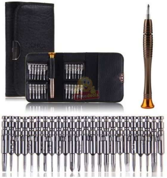 25-in-1 Multi-purpose Precision Screwdriver Wallet Set