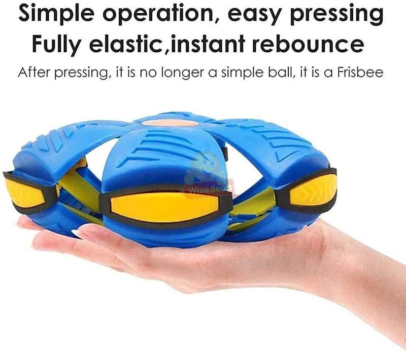 UFO Magic Flying Saucer Ball and Frisbee for Children and Pets - START R1 ONLY