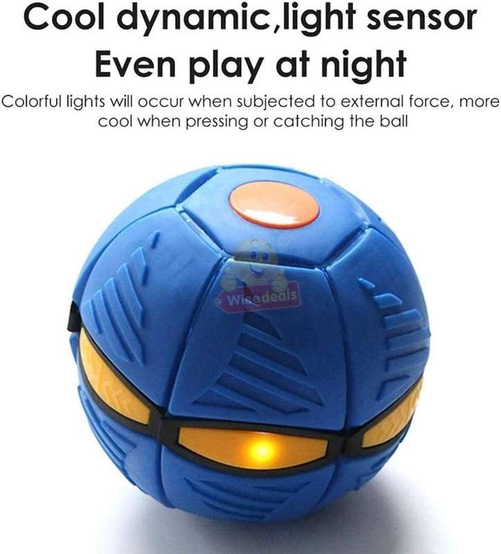 UFO Magic Flying Saucer Ball and Frisbee for Children and Pets - START R1 ONLY