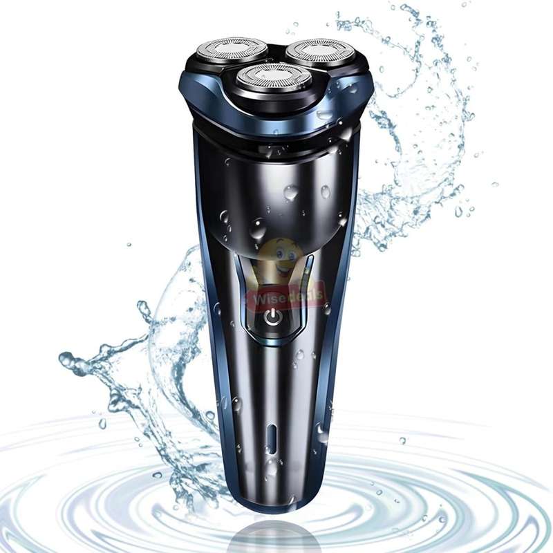 Electric Rechargeable Cordless 3 Head  Shaver