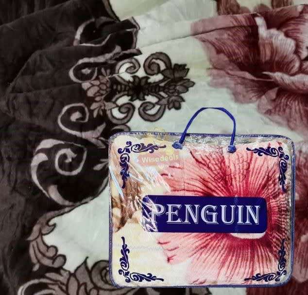 6kg Luxury Multi-colour Thick Blanket in Comfortable Carry Bag