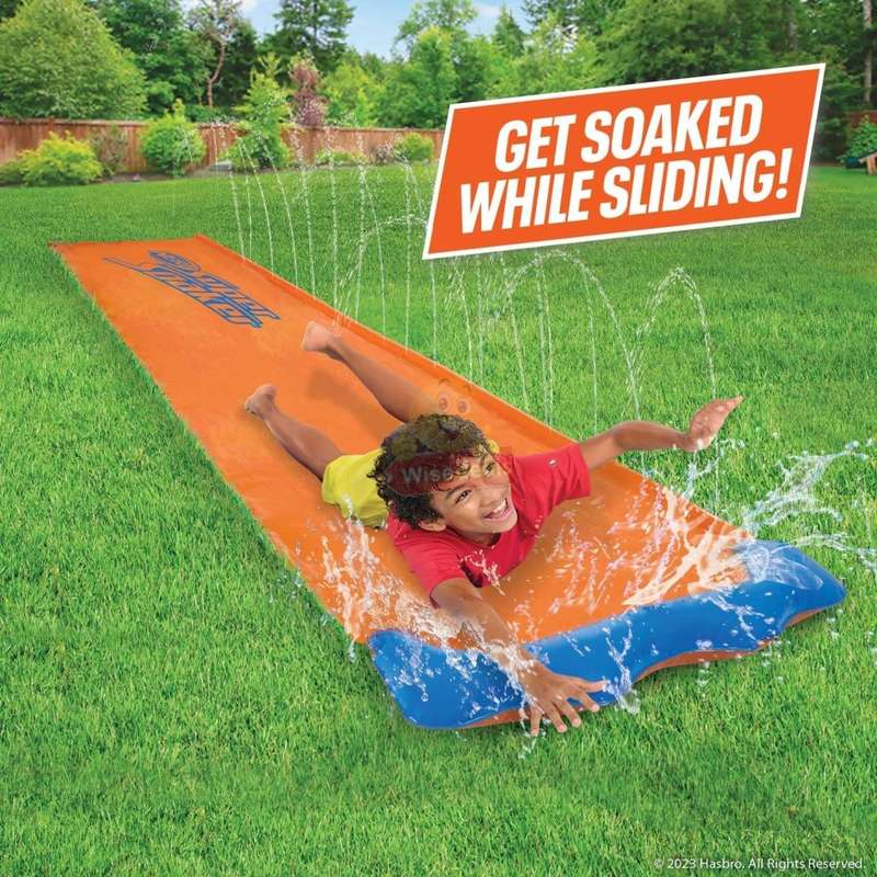 Slip a Slide Super Slide, Attaches to most Garden Hoses, 12FT X 2.25FT - START R1 ONLY