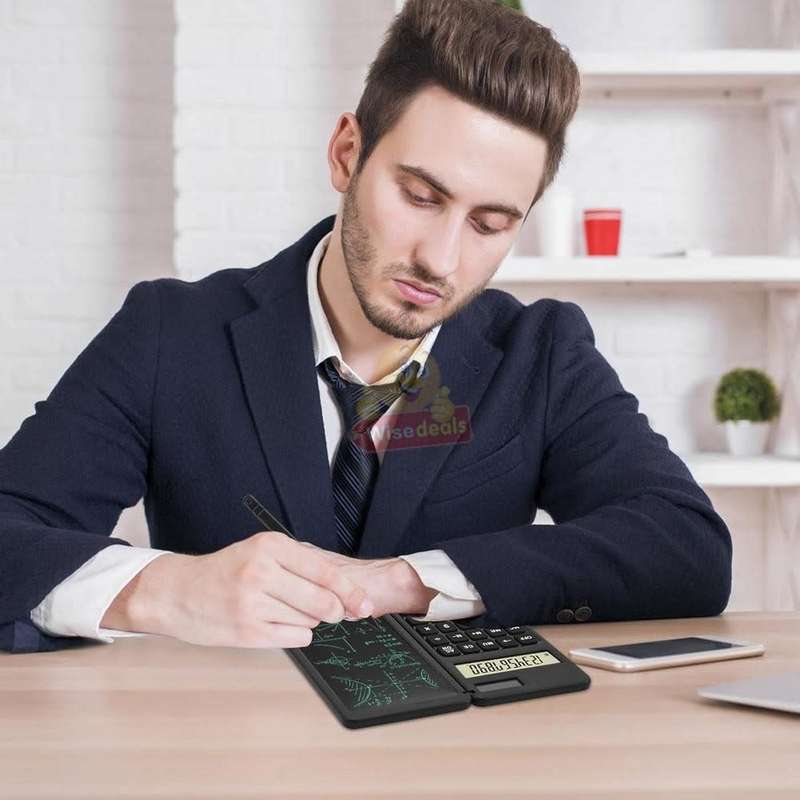 LCD Tablet Calculator, One-key Clear, Digital High-definition Display