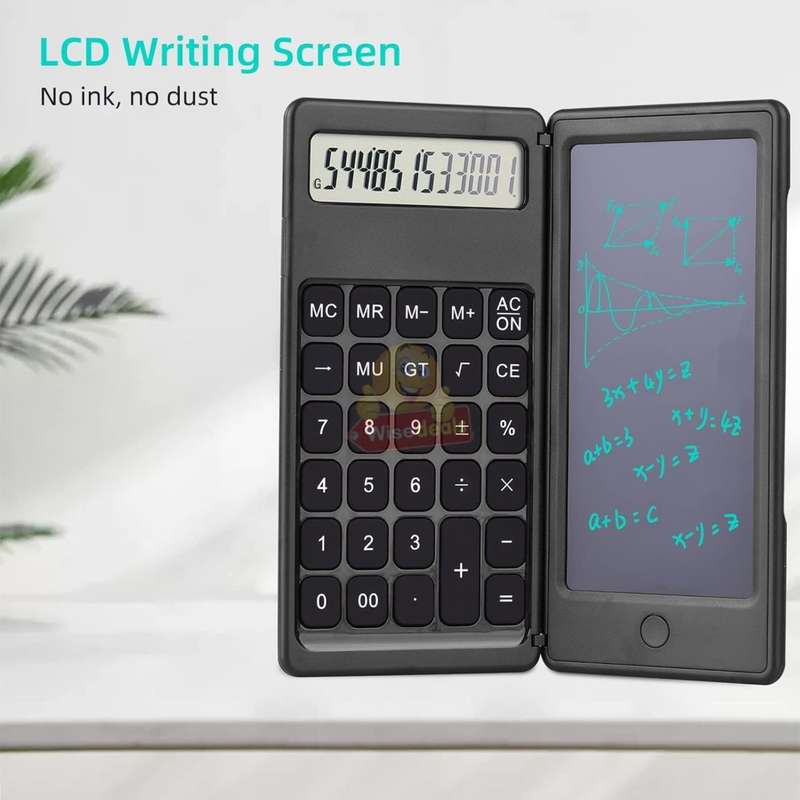 LCD Tablet Calculator, One-key Clear, Digital High-definition Display