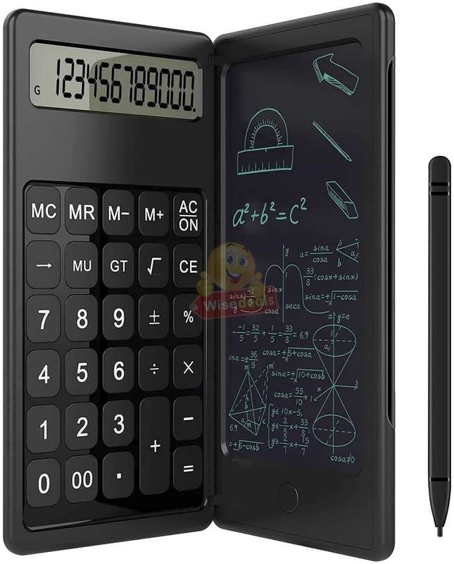 LCD Tablet Calculator, One-key Clear, Digital High-definition Display