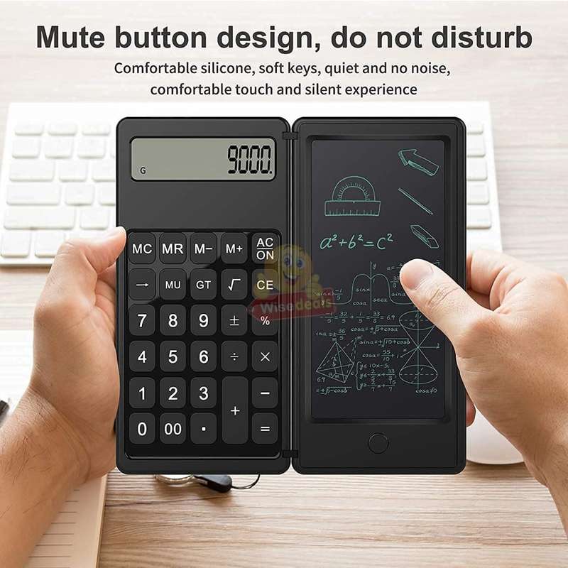LCD Tablet Calculator, One-key Clear, Digital High-definition Display