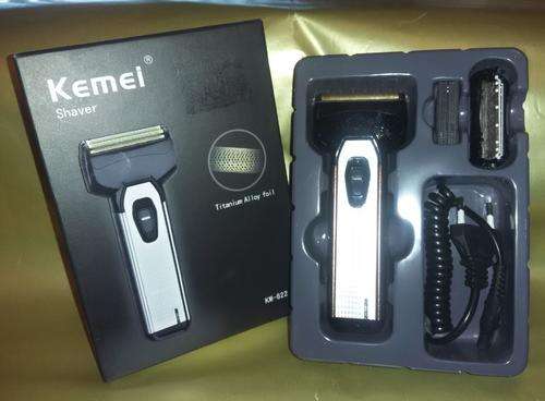 Kemei KM-822 2in1 2D Shaver & Trimmer for Men - Titanium Alloy