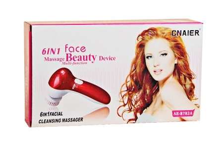 6-in-1 Facial Beauty Cleanser and Massager