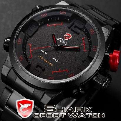 Genuine Gulper Shark Watch in official box with 12 months guarantee