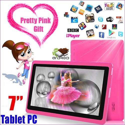 7" Dual Core Android Tablet PC, Dual Cameras, Full HD, Wi-Fi, Bluetooth