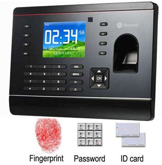 2.8" Bio-metric Fingerprint Attendance System, Colour Display With Time Clock & Complete Software