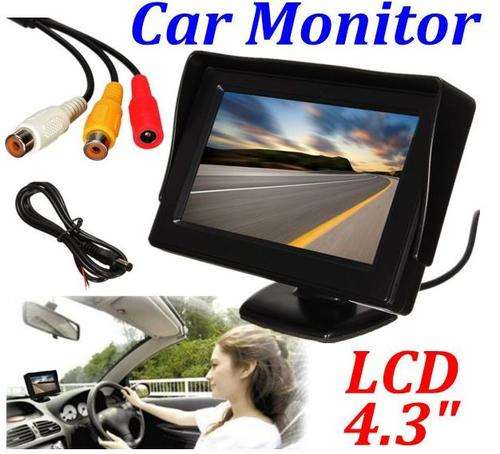 4.3" TFT Colour LCD Vehicle DVD Player & Rearview Monitor - DVD & VCD Video Input