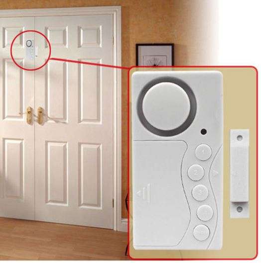 Smart Home Security Alarm System - Wireless Door & Motion Guarding Sensor