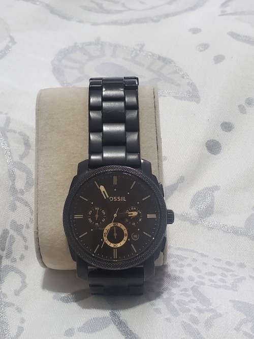 Fossil Machine Chronograph Dark Brown Dial Stainless Steel Watch