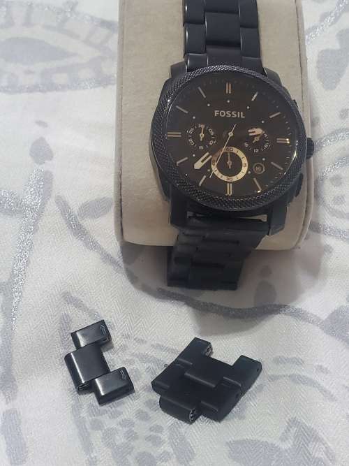Fossil Machine Chronograph Dark Brown Dial Stainless Steel Watch