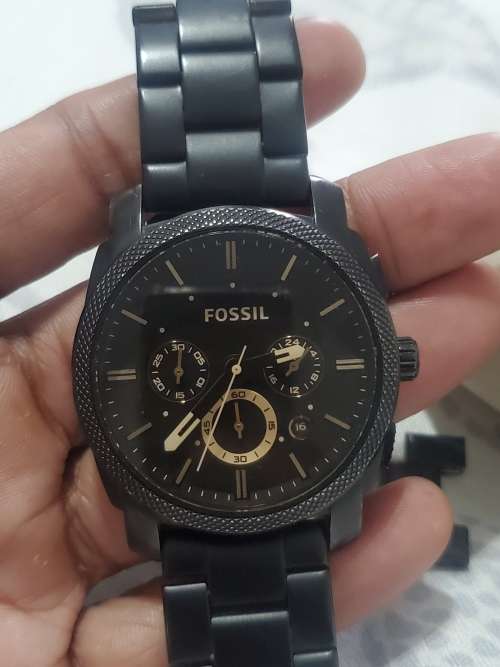 Fossil Machine Chronograph Dark Brown Dial Stainless Steel Watch