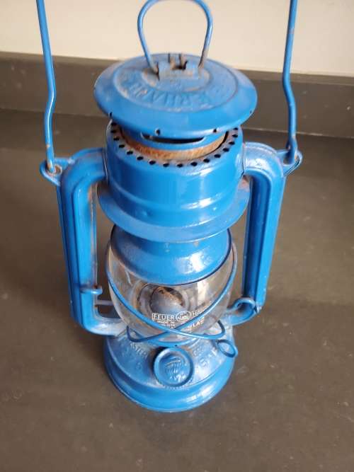 ORIGINAL VINTAGE FEUERHAND W.GERMANY NR 1275 NR 1276 STORM LANTERN