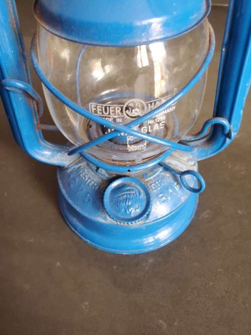 ORIGINAL VINTAGE FEUERHAND W.GERMANY NR 1275 NR 1276 STORM LANTERN