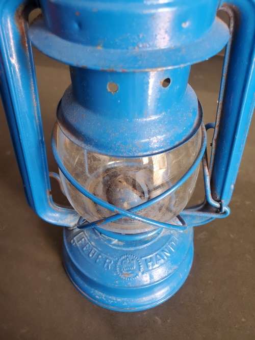 ORIGINAL VINTAGE FEUERHAND W.GERMANY NR 1275 NR 1276 STORM LANTERN