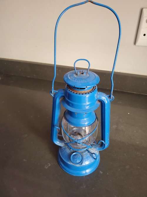 ORIGINAL VINTAGE FEUERHAND W.GERMANY NR 1275 NR 1276 STORM LANTERN
