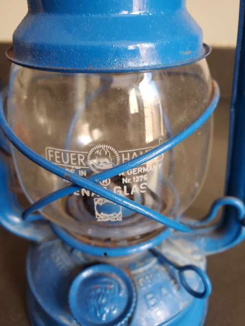 ORIGINAL VINTAGE FEUERHAND W.GERMANY NR 1275 NR 1276 STORM LANTERN