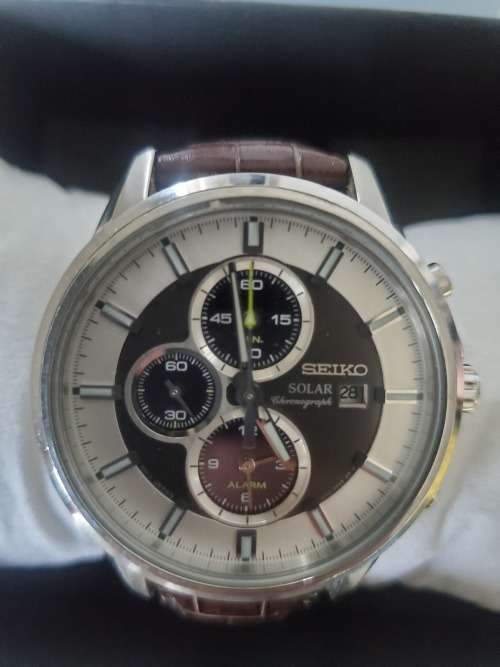 Seiko Solar V172 Chronograph