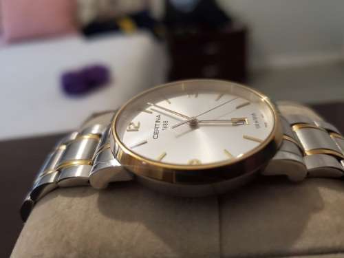 BEAUTIFULL CERTINA 1888 TWO-TONE DRESS WATCH