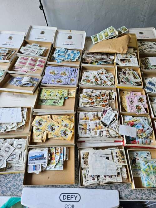 Large stamp collection