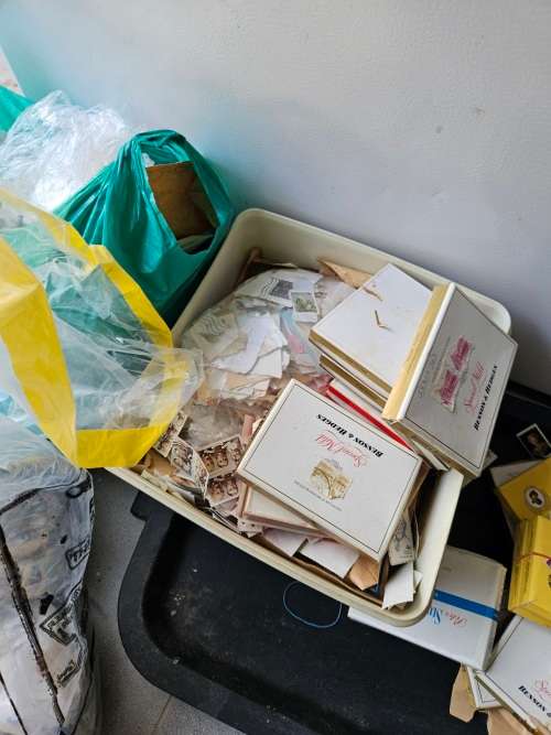 Large stamp collection