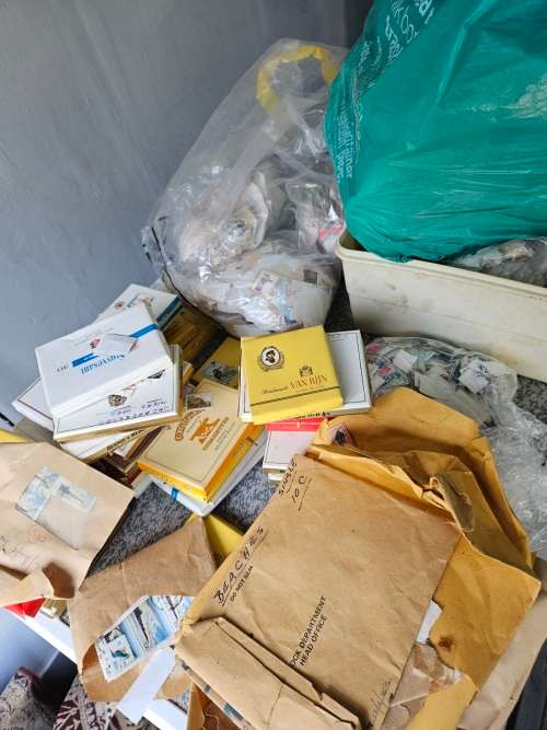 Large stamp collection
