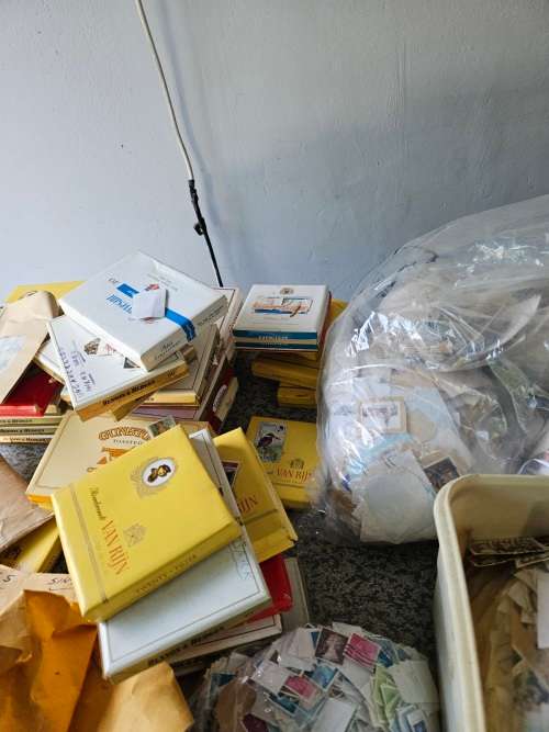 Large stamp collection