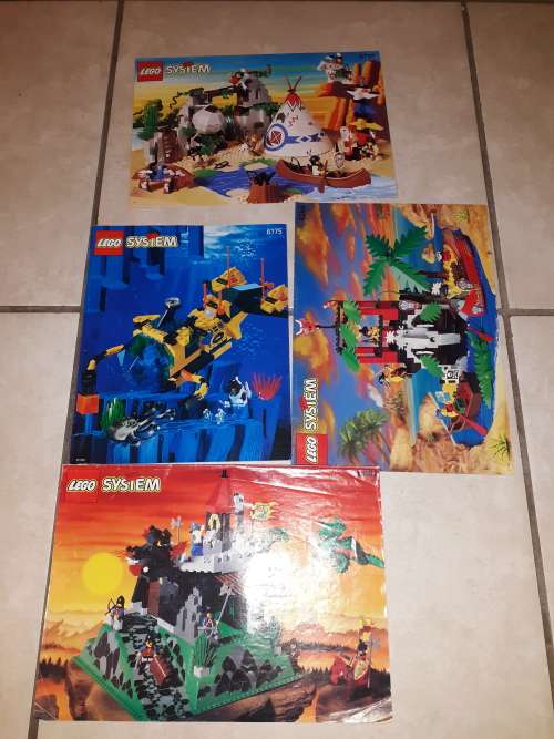 Lego instruction booklets