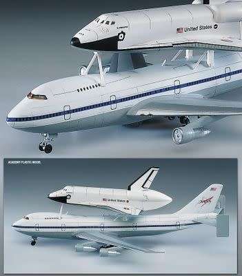 Academy 1:288 Space Shuttle and NASA Transporter
