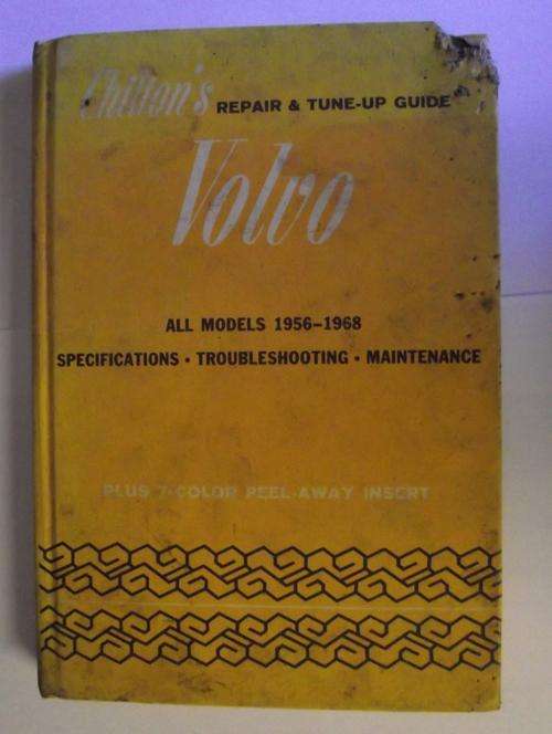 Chilton's Volvo repair manual 1956-1968