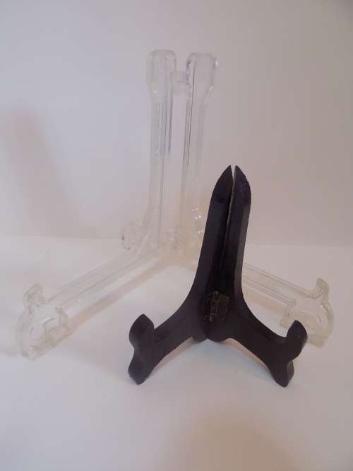 Two Small Possibly Plate or Dish Stands