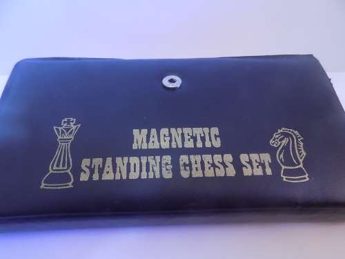 Magnetic Standing Chess Set in Carry Case