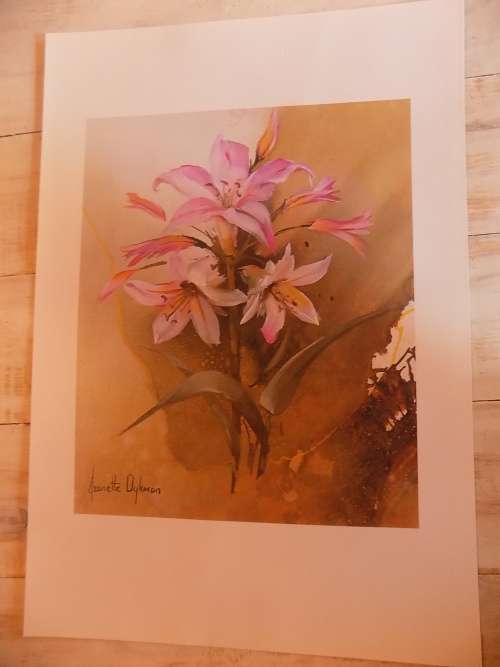 High Quality Jeanette Dykman Flower Print