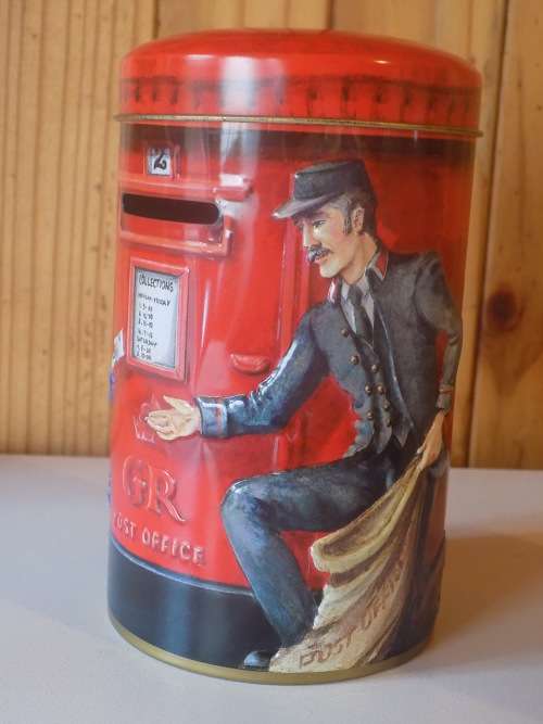 Churchill's Heritage Money & Post Box Tin with Raised Detail
