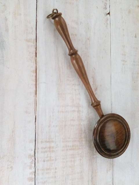 Small Genuine RSA Stinkwood Coal Pan Wall Hanging Ornament