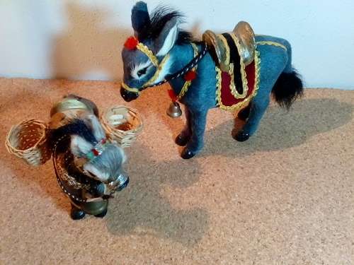 Vintage Hand Crafted Mules from a Foreign Country