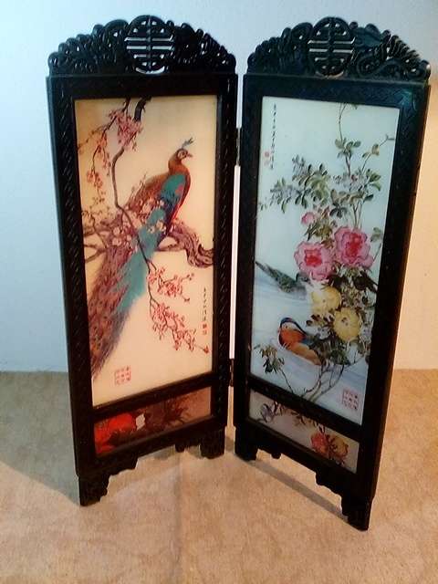 Decorative Hard Plastic Oriental Design Ornamental Divider