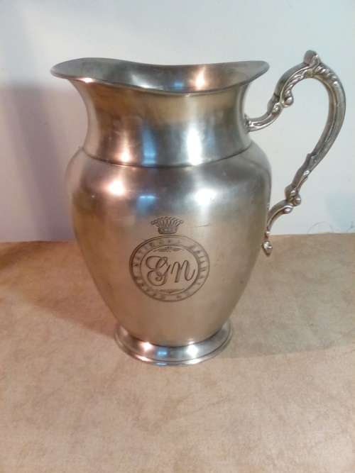 Large Grand National Railway Co Metal Jug