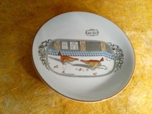 Adams England Old English Sports "Cock Fighting" Bowl