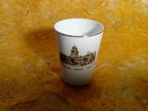 Johannesburg Jubilee 1886 - 1936 Mug from Maddock England
