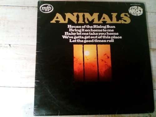 The most of ANIMALS Vinyl LP MFP STEREO 5218 1964/1965