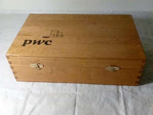Handy and Nice Size Wooden Box in a Good Condition