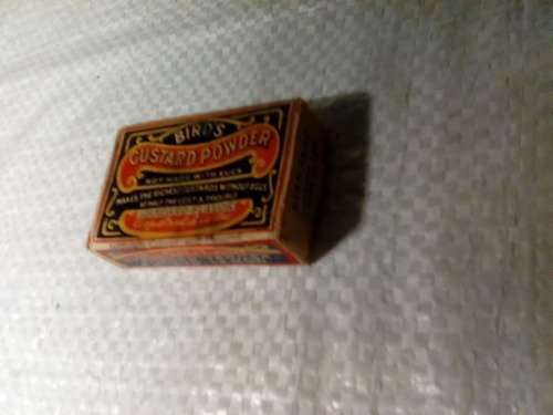 Vintage Bird's Custard Powder Sample Pack with Content